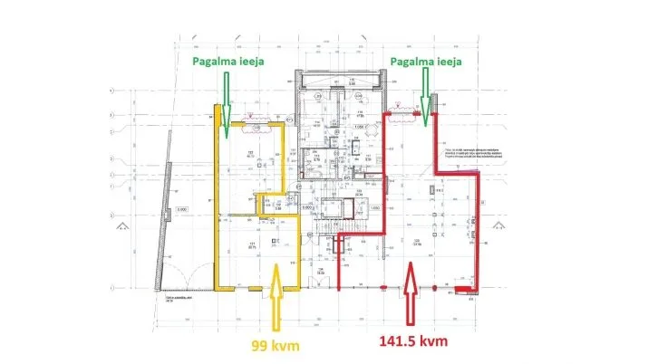 commercial premises For Rent, Stabu street 100, Rīga, Labais krasts, Centrs / 1 415 € 17