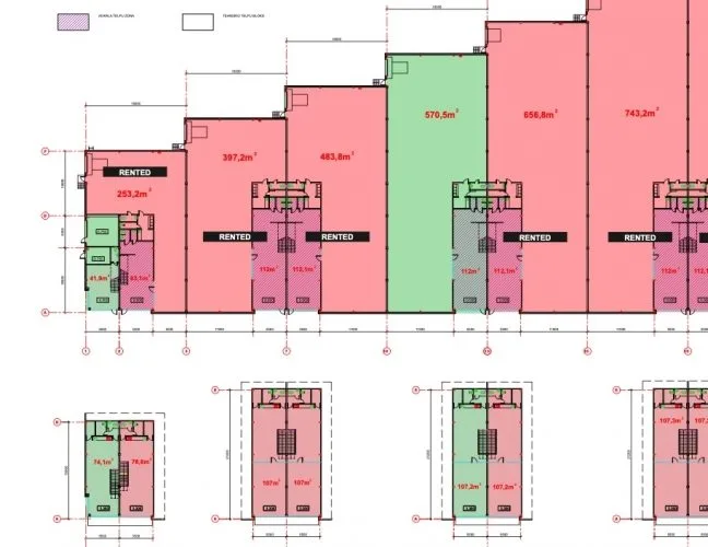 Izīrē tirdzniecības telpas, Plieņciema iela 5, Mārupes novads, Mārupe / 5 499 € 13