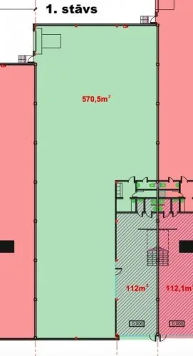 Izīrē tirdzniecības telpas, Plieņciema iela 5, Mārupes novads, Mārupe / 5 499 € 10