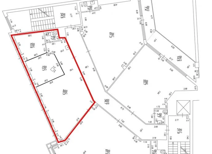 Office For Rent, Ģertrūdes street 66, Rīga, Labais krasts, Centrs / 898 € 13