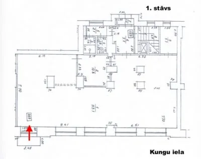 commercial premises For Rent, Kaļķu street 2, Rīga, Labais krasts, Centrs / 7 825 € 7