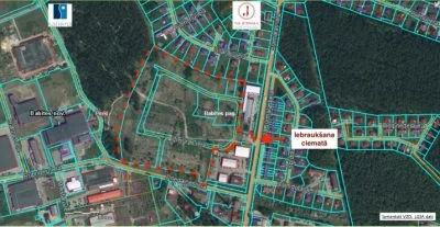 Pārdod zemi, Jūrmalas iela 13a, Babītes novads, Babītes pagasts, Piņķi / 2 550 000 € 1