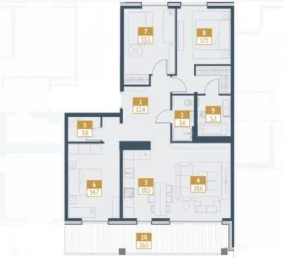 Pārdod dzīvokli, Jaunā Mežaparka iela 34, Rīga, Labais krasts, Mežaparks / 307 000 € 20