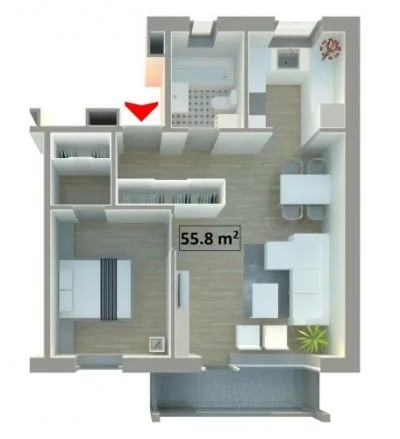 Pārdod dzīvokli, Stacijas iela 48, Olaines novads, Olaine / 86 400 € 15