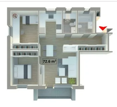 Pārdod dzīvokli, Stacijas iela 48, Olaines novads, Olaine / 105 000 € 16