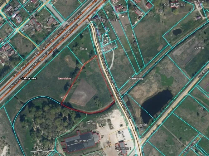 Land plot For Rent, Ritiņas Ritiņas, Olaines novads, Olaines pagasts, Jaunolaine / 150 € 8