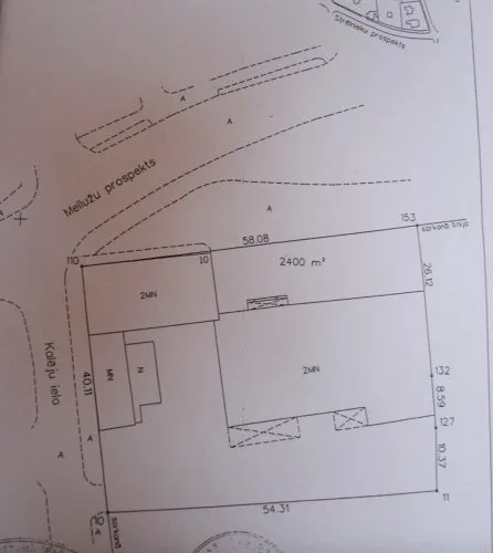 Продажа земли, Mellužu prospekts улица 10, Jūrmala, Melluži / 1 300 000 € 25