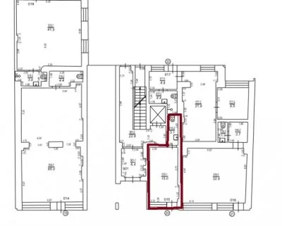 commercial premises For Sale, Čaka street 105, Rīga, Labais krasts, Centrs / 45 584 € 2
