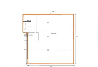 Izīrē tirdzniecības telpas, Matrožu iela 7a, Rīga, Kreisais krasts, Ķīpsala / 1 053 € 8