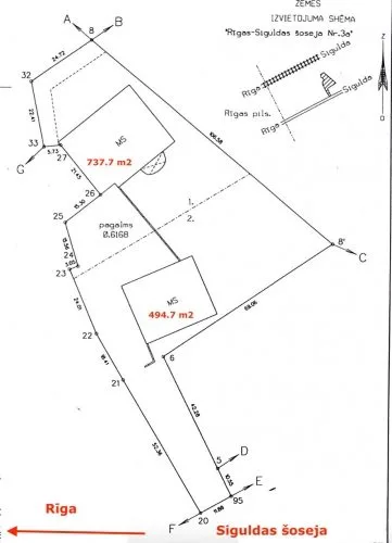 Pārdod tirdzniecības telpas, Siguldas šoseja iela 3, Rīga, Labais krasts, Berģi / 590 000 € 5