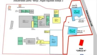 Investment object For Sale, Siguldas šoseja street 3, Rīga, Labais krasts, Berģi / 590 000 € 4