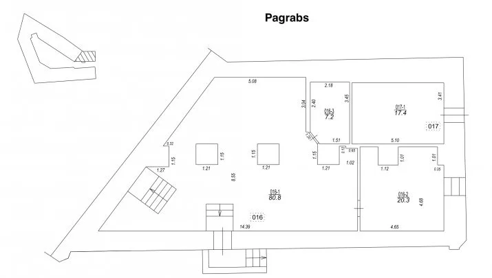 Investment object For Sale, Abrenes street 4A, Rīga, Labais krasts, Centrs / 1 400 000 € 12