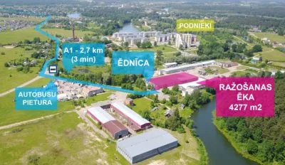 Pārdod ražošanas telpas, Lejupes iela 5, Ādažu novads / 750 000 € 5