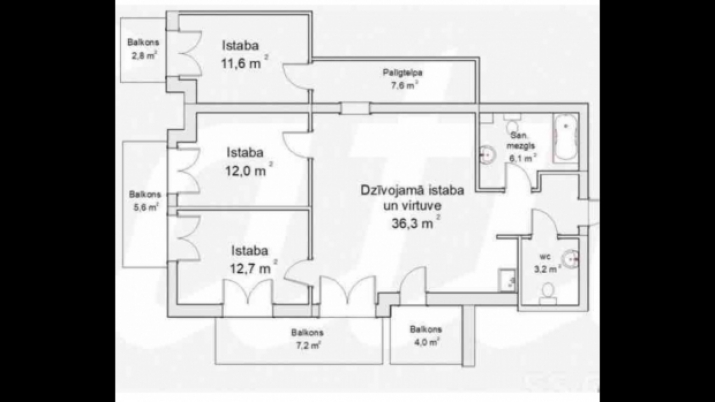 Vienības prospekts iela 34 24