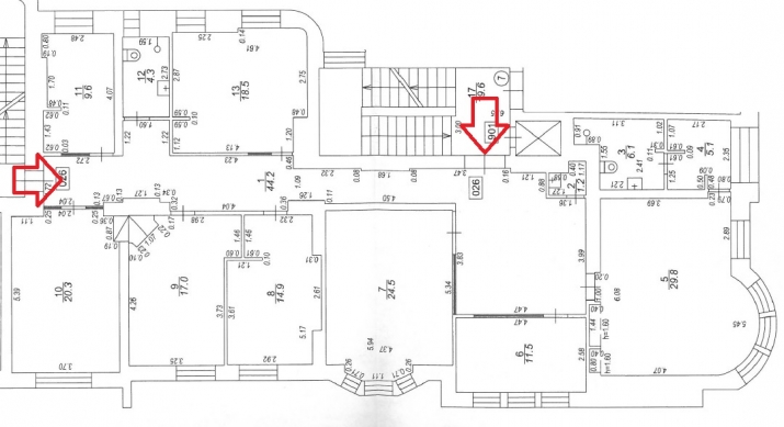 Pārdod biroju, Brīvības iela 47, Rīga, Labais krasts, Centrs / 275 000 € 32