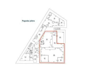 commercial premises For Rent, Krišjāņa Barona street 30, Rīga, Labais krasts, Centrs / 2 500 € 3