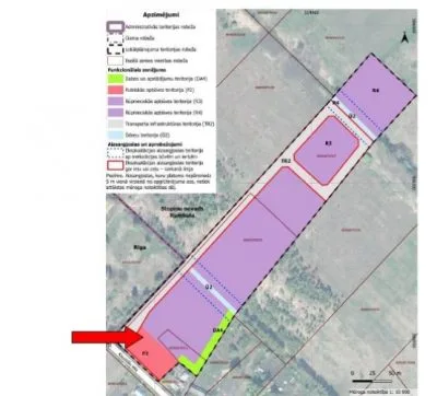 Pārdod zemi, Kaudzīšu iela 11, Rīga, Rumbula / 291740 € 8