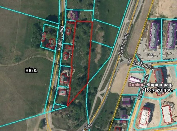 Pārdod zemi, Juglas/Kaivas iela -, Rīga, Labais krasts, Dārzciems / 375 000 € 8