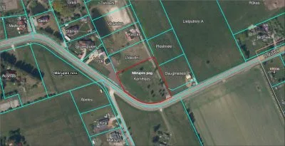 Pārdod zemi, Rožu iela .., Mārupes novads, Mārupe / 110 000 € 2