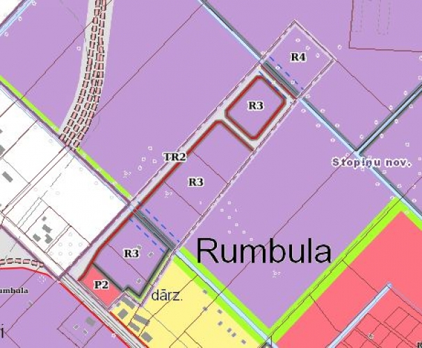 Land plot For Sale, Lapsu street 2, Rīga, Labais krasts, Rumbula / 186 375 € 10