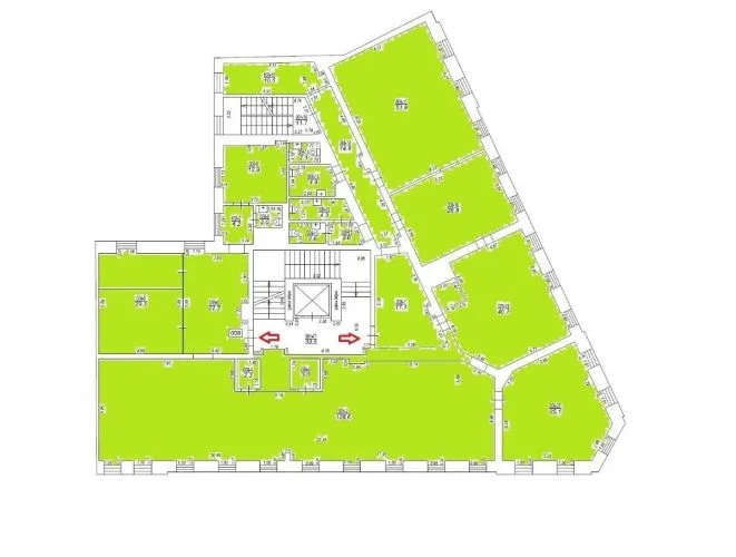 Izīrē biroju, 13. Janvāra iela 3, Rīga, Labais krasts, Centrs / 5 356 € 19