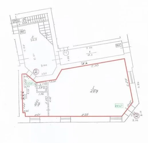 Продажа коммерческой недвижимости, Ierēdņu улица 2, Rīga, Labais krasts, Centrs / 83 000 € 17