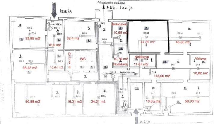 Аренда офиса, Mālu улица 30, Rīga, Kreisais krasts, Ziepniekkalns / 180 € 13