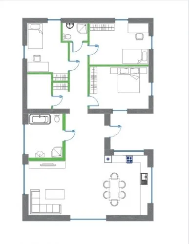 Pārdod māju, Robežu iela 28, Dobeles novads, Dobele / 180 000 € 31