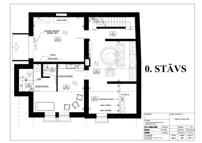 Izīrē māju, Emīla Melngaiļa iela 6, Rīga, Labais krasts, Centrs / 4 900 € 42