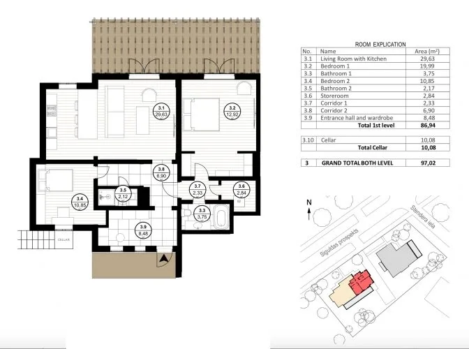 Pārdod dzīvokli, Siguldas prospekts 48, Rīga, Labais krasts, Mežaparks / 295 000 € 21