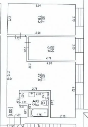 Аренда квартиры, Aleksandra Čaka улица 123, Rīga, Labais krasts, Centrs / 690 € 13