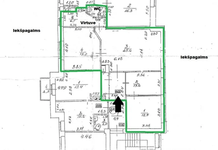 commercial premises For Rent, Elizabetes street 51, Rīga, Labais krasts, Centrs / 522 € 13