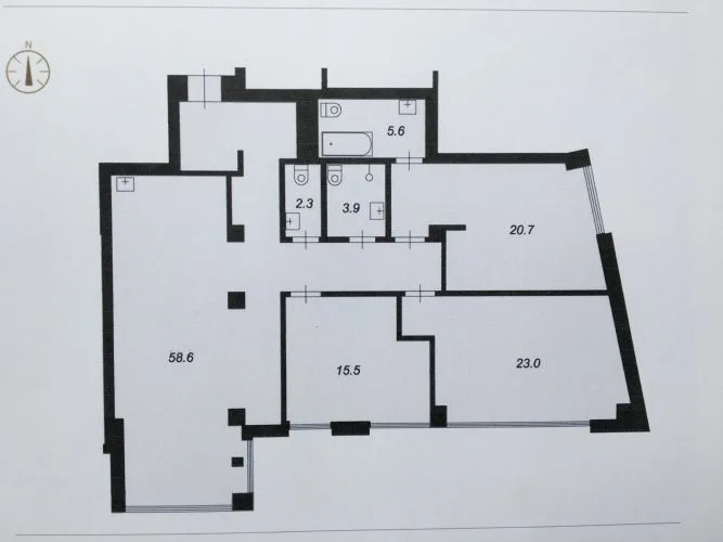 Pārdod dzīvokli, Mežaparka prospekts iela 1, Jūrmala, Dzintari / 310 000 € 13