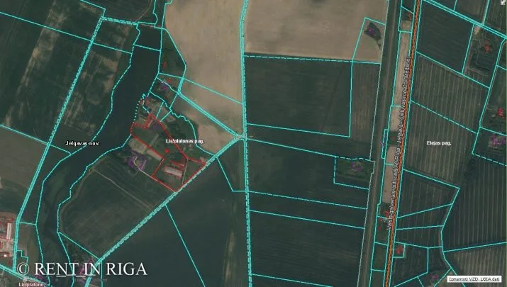 Продажа земли, Reiniši улица 1, Jelgavas novads, Lielplatones pagasts / 58 000 € 42