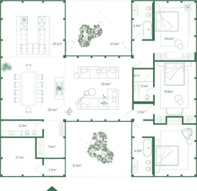 Pārdod māju, Kalēju iela 13, Stopiņu novads, Saurieši / 225 000 € 82