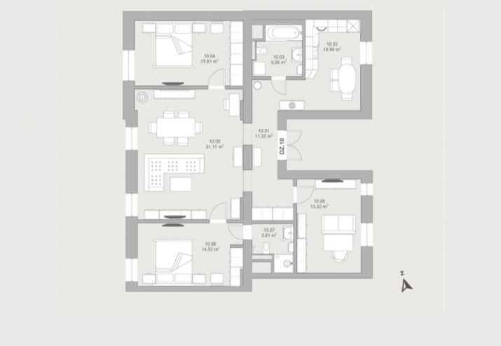 Apartment For Rent, Pernavas street 41, Rīga, Labais krasts, Centrs / 1 678 € 24