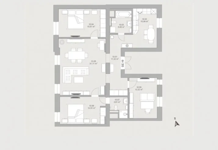 Apartment For Rent, Pernavas street 41, Rīga, Labais krasts, Centrs / 1 678 € 24