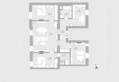 Apartment For Rent, Pernavas street 41, Rīga, Labais krasts, Centrs / 1 678 € 24