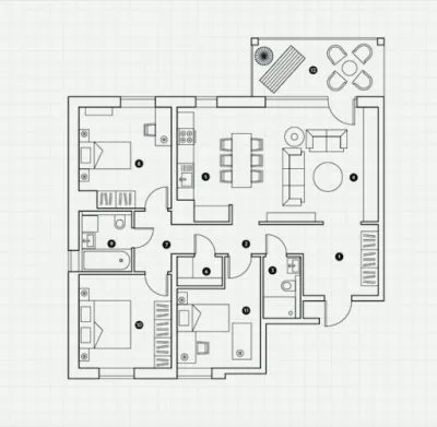 Продажа квартиры, Malduguņu улица 12, Mārupes novads, Mārupe / 230 000 € 14