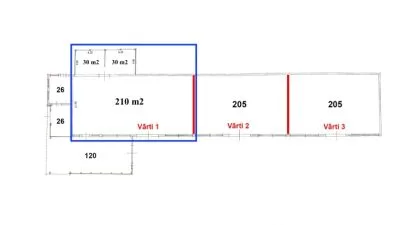 Izīrē ražošanas telpas, Lejupes iela 20, Ādažu novads / 810 € 13