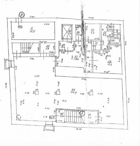 Izīrē komercplatību, Tērbatas iela 40, Rīga, Labais krasts, Centrs / 8 000 € 14