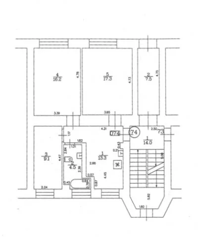 Продажа квартиры, Ausekļa улица 3, Rīga, Labais krasts, Centrs / 120 000 € 17