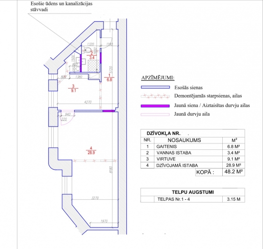 Pārdod dzīvokli, Krišjāņa Valdemāra iela 39, Rīga, Labais krasts, Centrs / 72 000 € 23