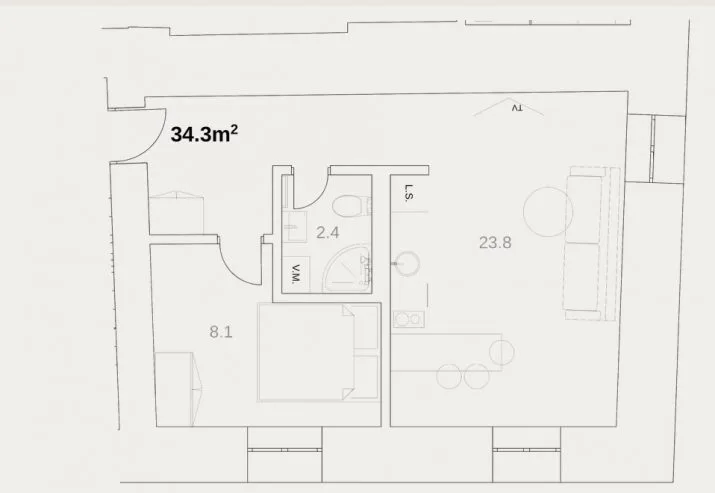 Продажа квартиры, Maskavas улица 48a, Rīga, Labais krasts, Centrs / 85 000 € 18