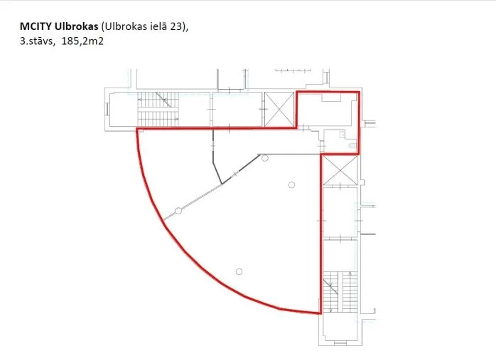 Office For Rent, Ulbrokas street 23, Rīga, Labais krasts, Mežciems / 2 222 € 11
