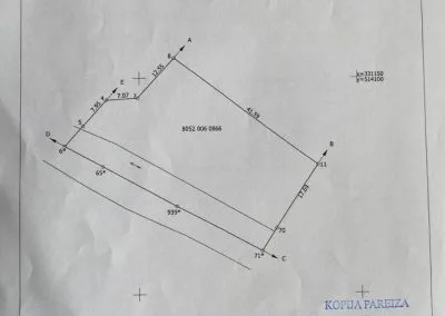 Land plot For Sale, Birzes iela street 2b, Carnikavas novads, Garupe / 49 000 € 2