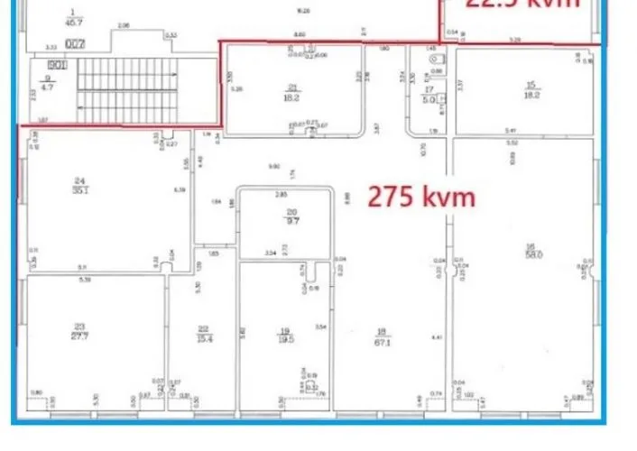Office For Rent, Uriekstes street 1, Rīga, Labais krasts, Centrs / 1 375 € 15