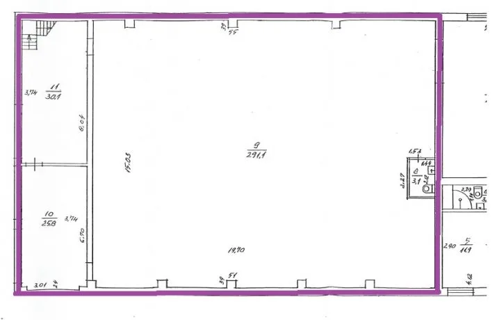 Warehouse facilities For Rent, Ķengaraga street 10a, Rīga, Labais krasts, Ķengarags / 2 217 € 8