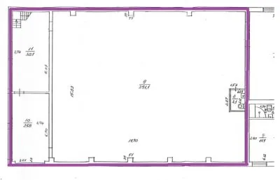 Warehouse facilities For Rent, Ķengaraga street 10a, Rīga, Labais krasts, Ķengarags / 2 217 € 8