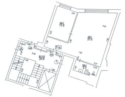 Izīrē dzīvokli, Antonijas iela 17A, Rīga, Labais krasts, Centrs / 1 100 € 9
